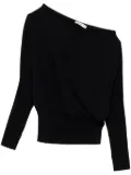 Simkhai Lavina off-shoulder sweater - Black