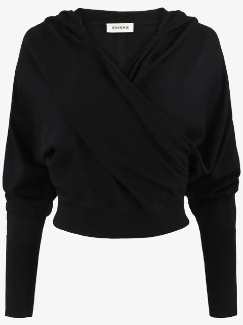 SIMKHAI  Riley Wrap hoodie