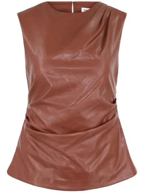 Simkhai Wynter draped top
