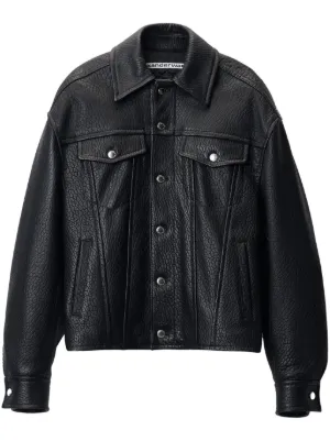 【ALEXANDER WANG】CROC LEATHER JACKET ALEXANDER WANG】CROC LEATHER JACKET S - メルカリ