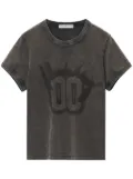 Alexander Wang number-print cotton T-shirt - Grey