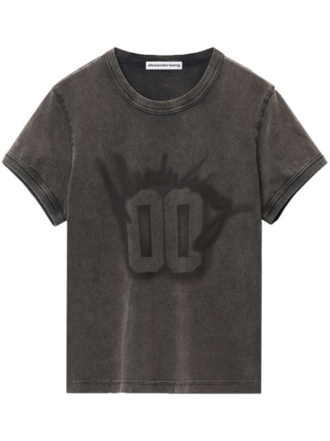 Alexander Wang number-print cotton T-shirt Women