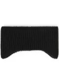 Alexander Wang logo-patch beanie - Black