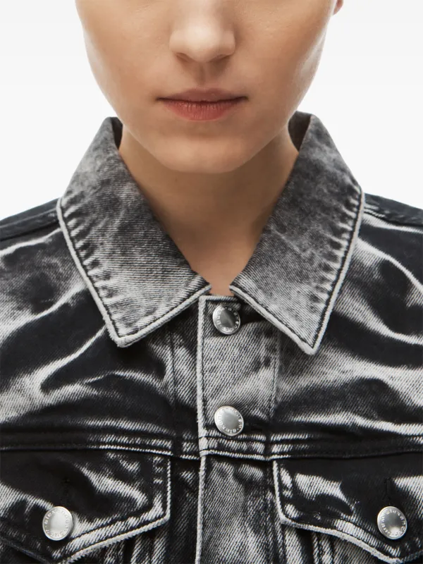 Alexander Wang デニムジャケット | グレー | FARFETCH JP 