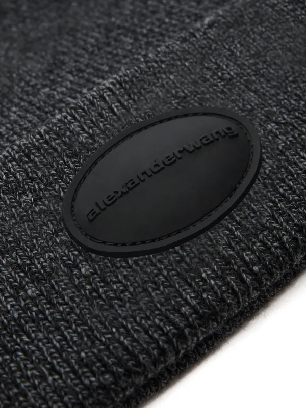 Alexander Wang ロゴパッチ ビーニー | ブラック | FARFETCH JP