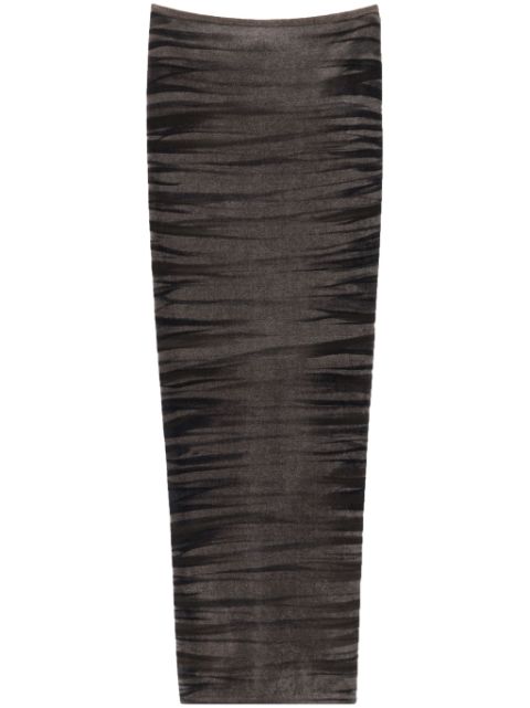 Alexander Wang animal-print maxi skirt Women