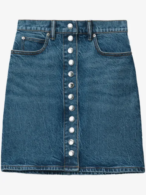 Alexander Wang kort denimnederdel