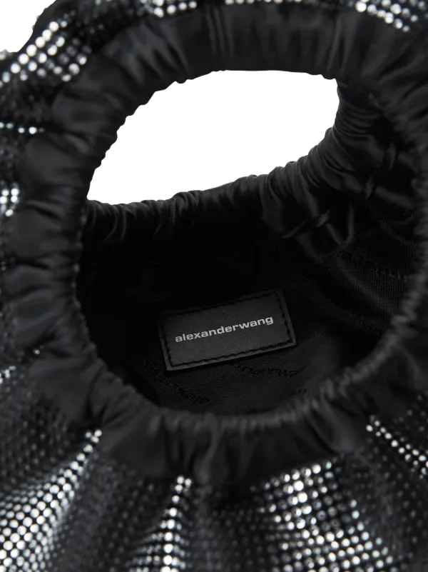 トートバッグ Alexander Wang Black fabric Crescent small handbag 24880491_55020000_600.jpg