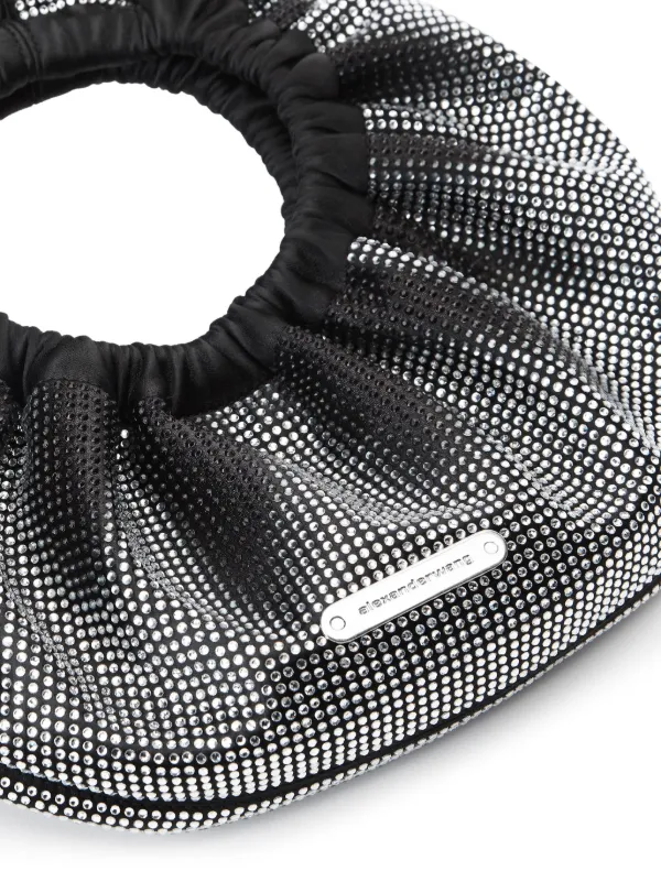 Alexander Wang Mini Crescent Tote Bag | Black | FARFETCH CA