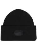 Alexander Wang logo-patch beanie - Black