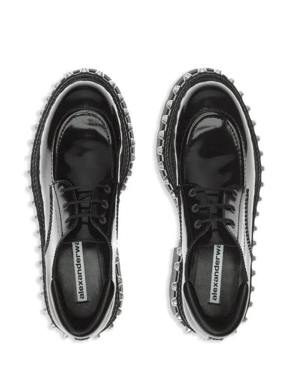 Alexander Wang Atlas Derby Shoes | Black | FARFETCH