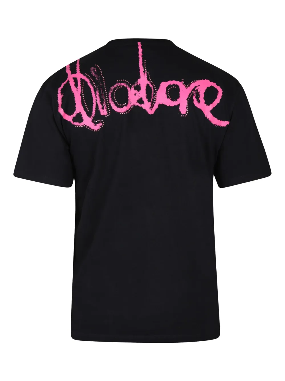 Diadora Junior T-shirt met logoprint Zwart
