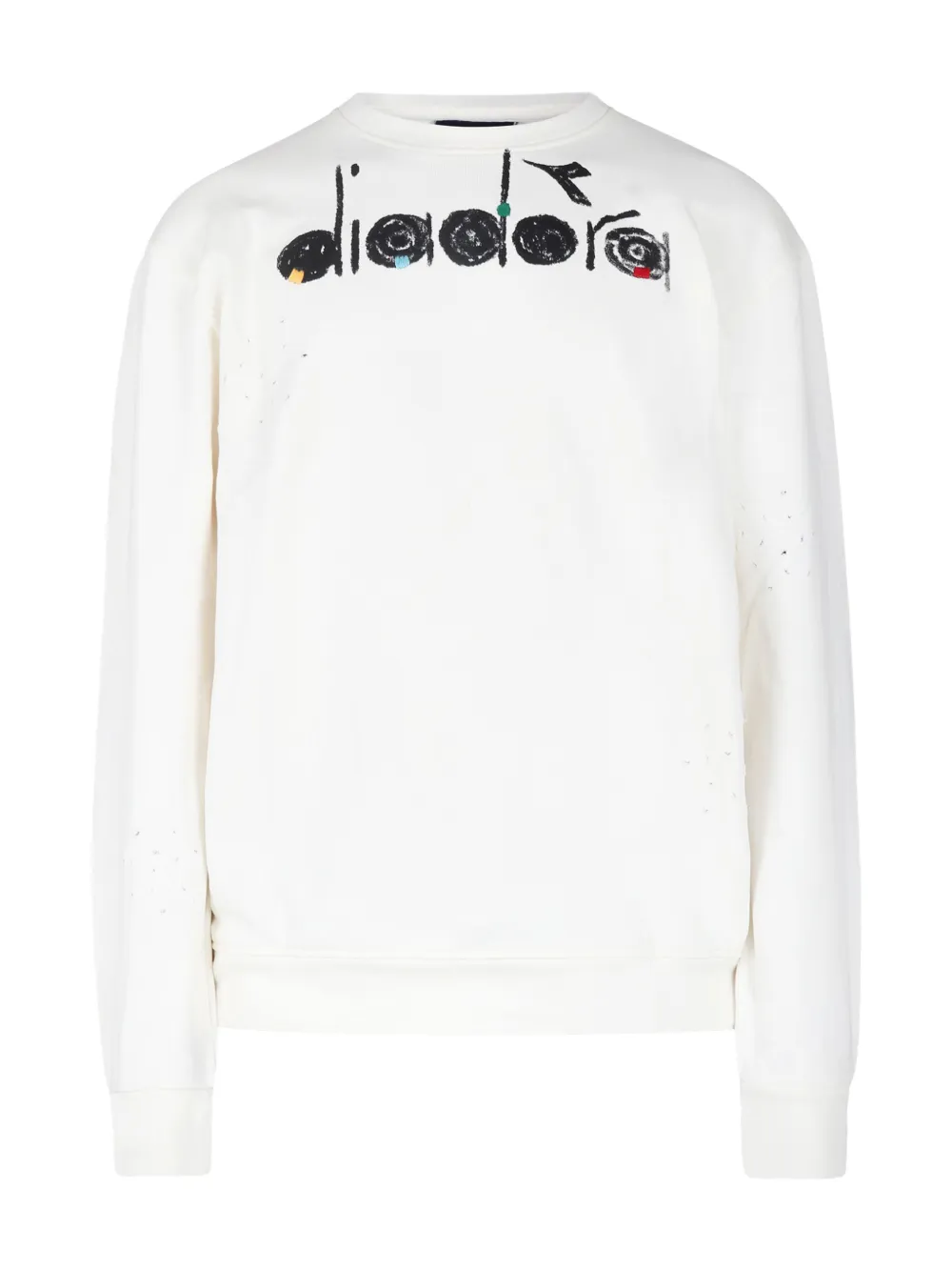 Diadora Junior logo-print sweatshirt - ホワイト Diadora Junior logo-print sweatshirt - ホワイト