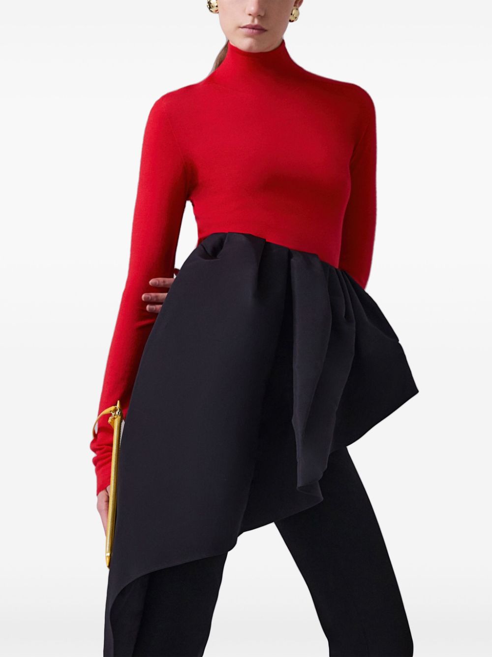 CAROLINA HERRERA HIGH-NECK SWEATER 