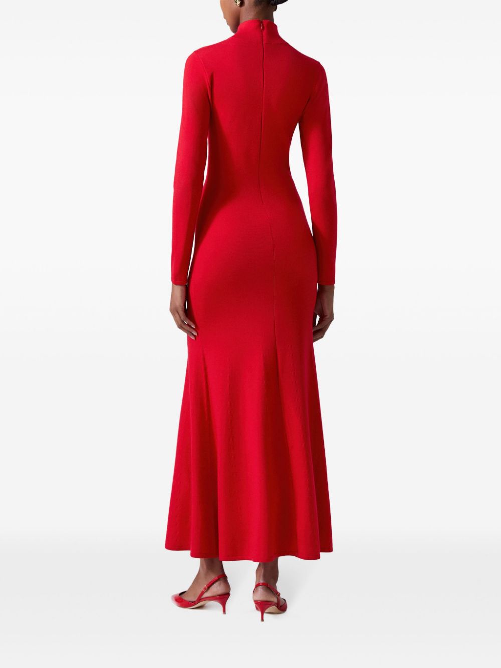 Carolina Herrera high-neck knitted dress Women