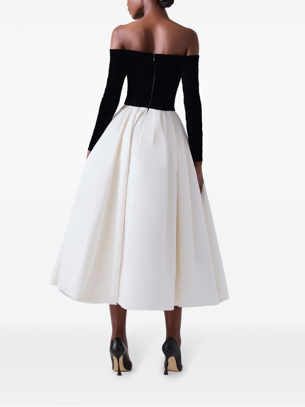 Carolina Herrera off-shoulder midi dress Women