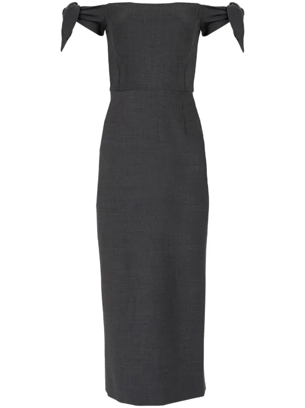 Carolina Off Shoulder Midi Dress Carolina Off Shoulder Midi Dress