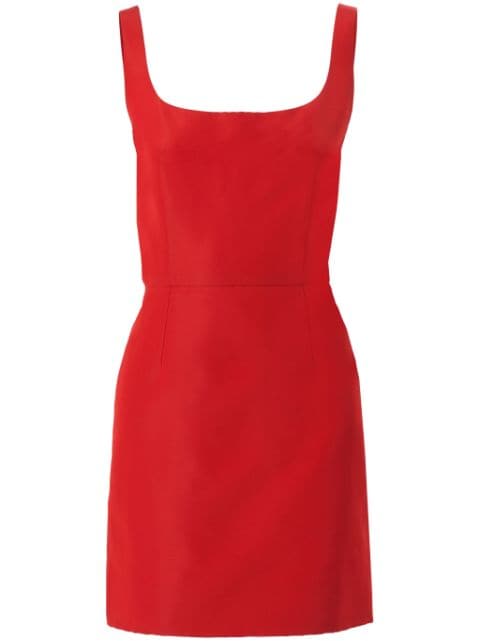 Carolina Herrera scoop-neck mini dress