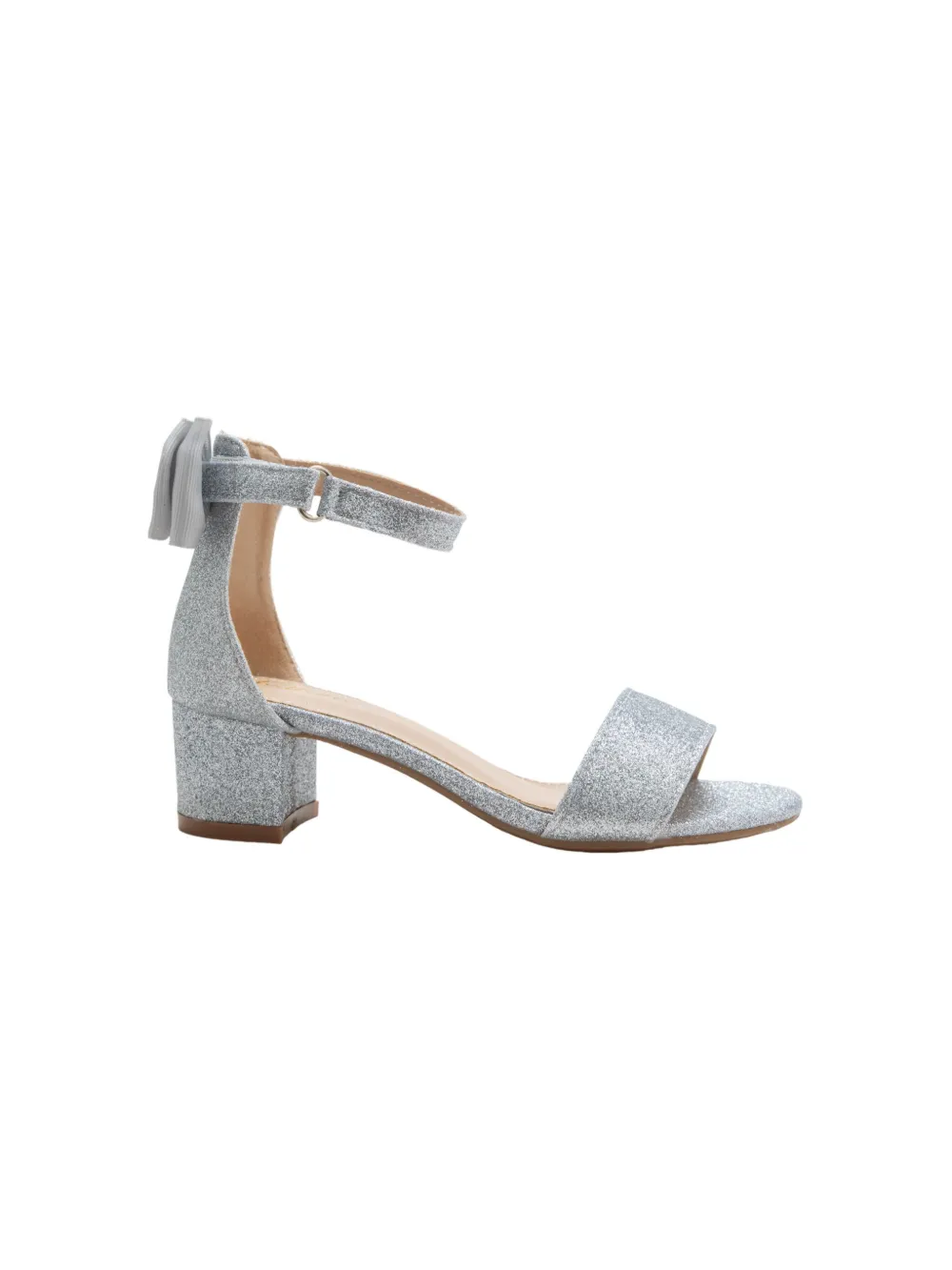 Tulleen glitter block-heels sandals Pink