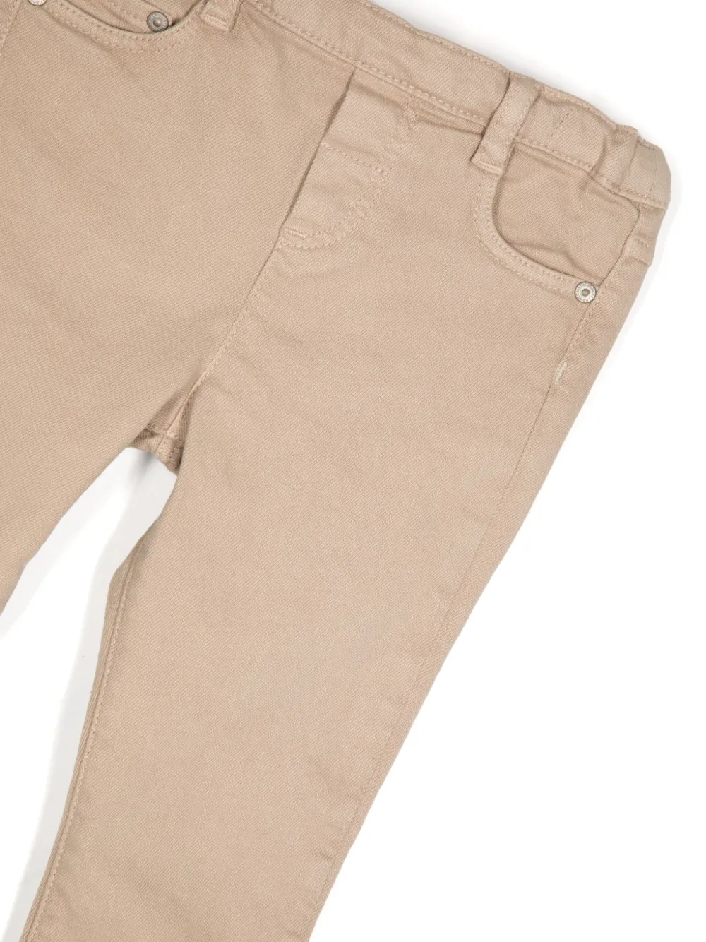 Tartine Et Chocolat Jeans met logopatch Bruin