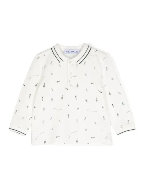 Tartine Et Chocolat Railway illustration polo T-shirt