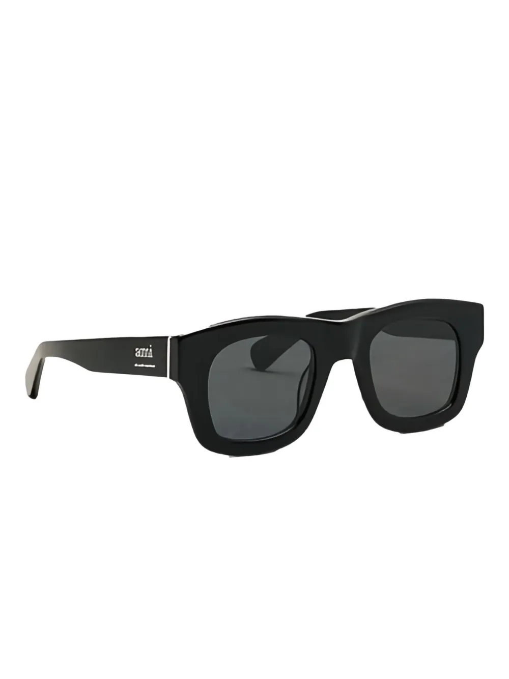 AMI Paris rectangle-frame sunglasses - Zwart