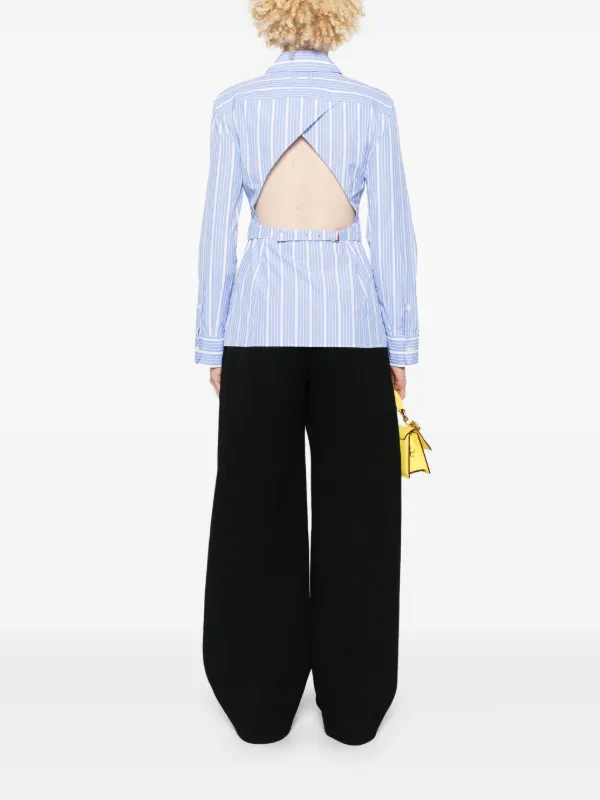 Jacquemus La Chemise De Costume シャツ | ブルー | FARFETCH JP