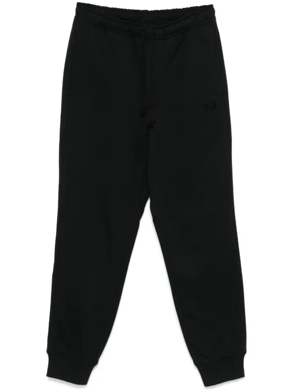 Y 3 x Adidas logo print Track Pants Black FARFETCH