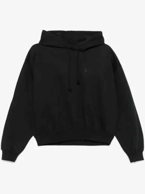 Y-3 x Adidas logo-print hoodie