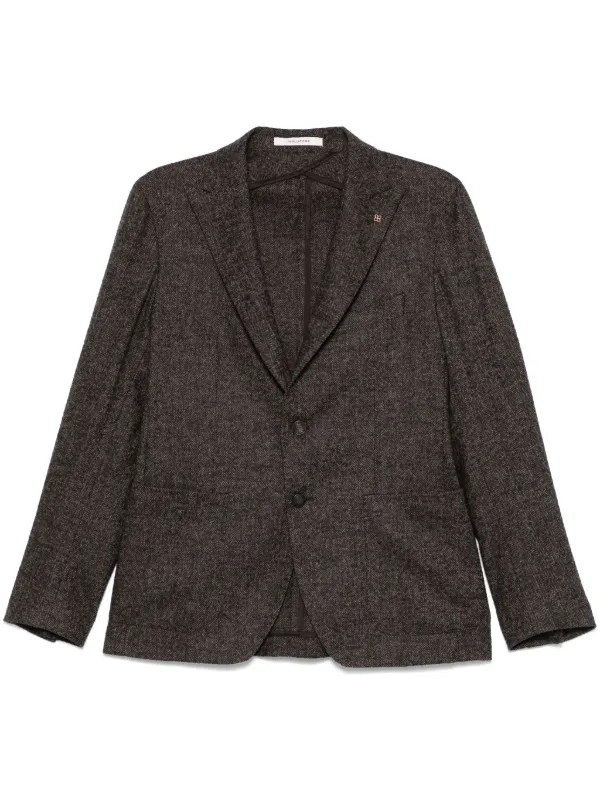 Tagliatore ヘリンボーン ジャケット | ブラウン | FARFETCH JP