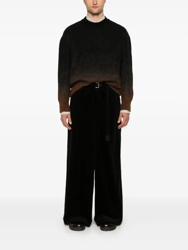 SACAI コーデュロイパンツ サイズ3 Sacai コーデュロイ パンツ | ブラック | FARFETCH JP