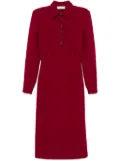 Rowen Rose wool maxi dress - Red