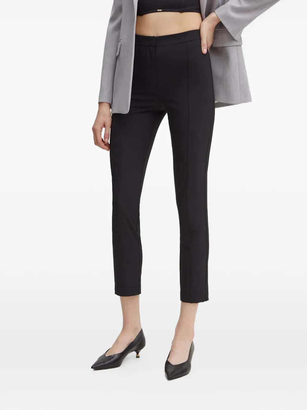 Patrizia Pepe Pantaloni con borchie - Nero