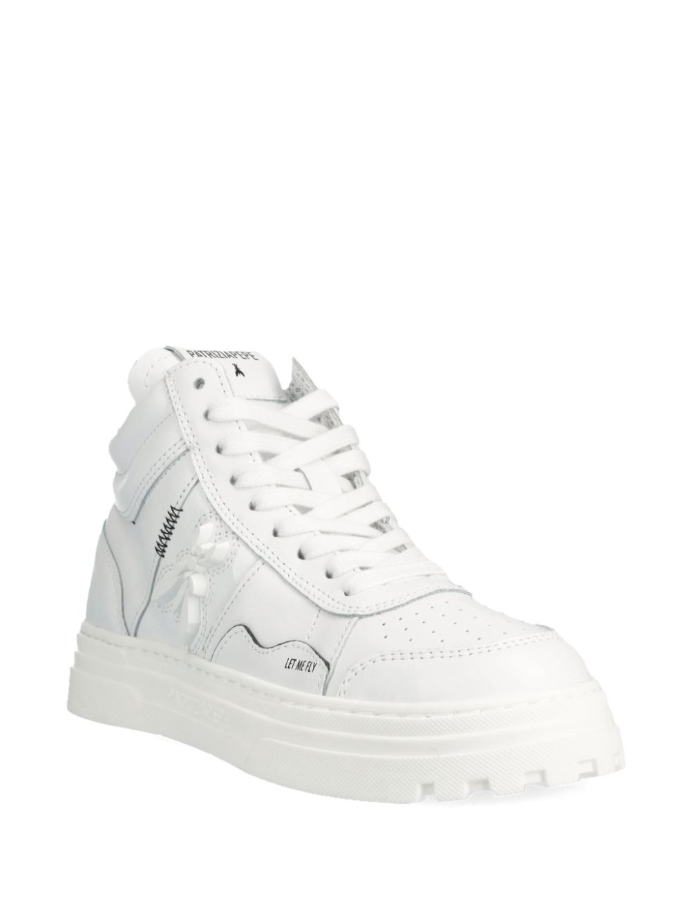 Patrizia Pepe high-top sneakers - White