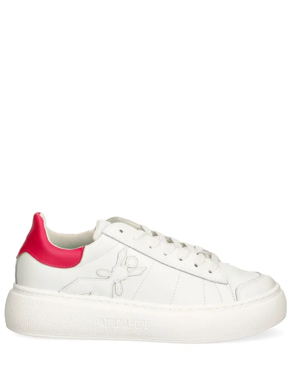 Patrizia Pepe Panelled Sneakers White FARFETCH UK