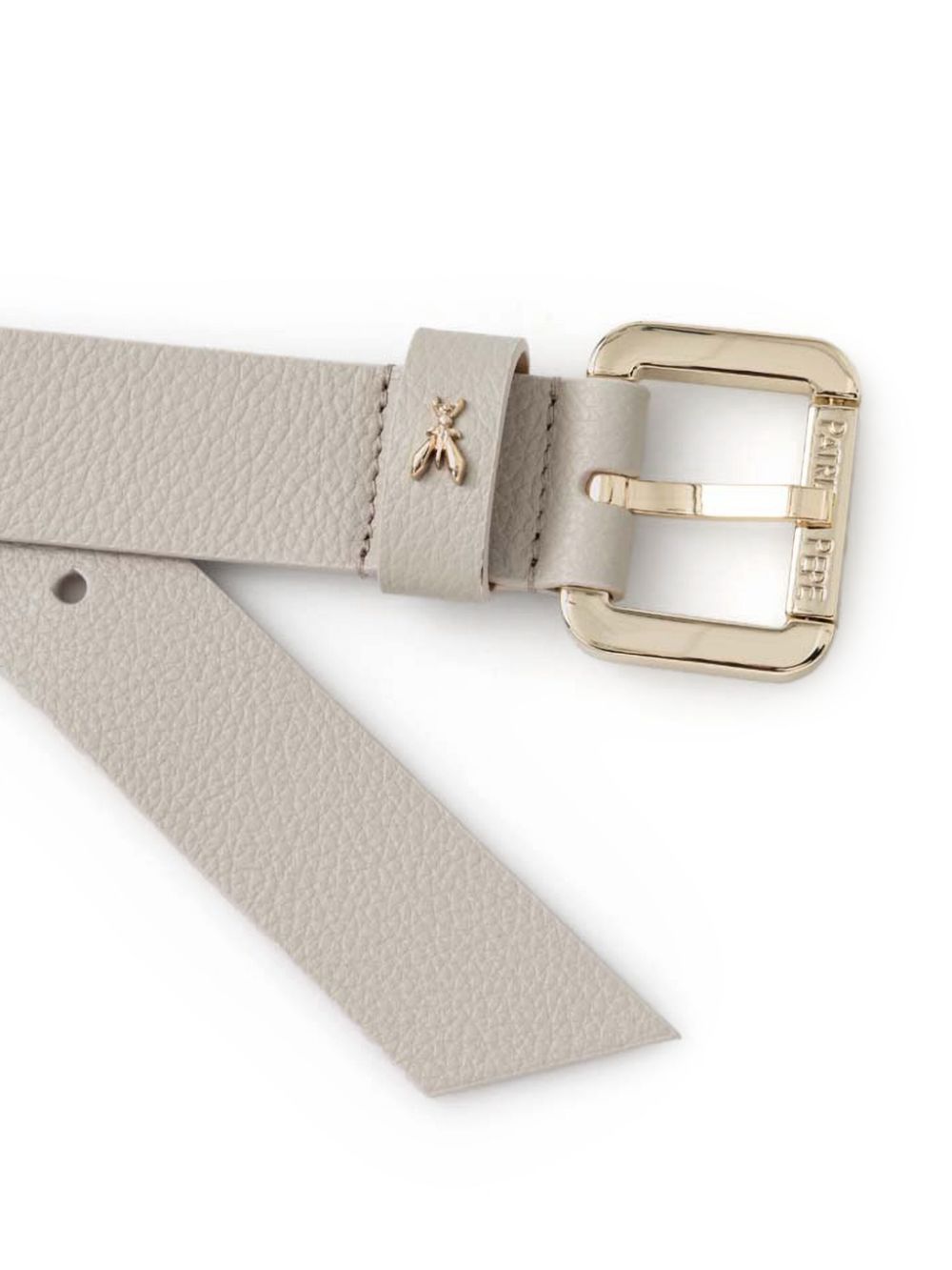 Patrizia Pepe leather belt - Grijs