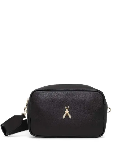 Patrizia Pepe logo plaque satchel 