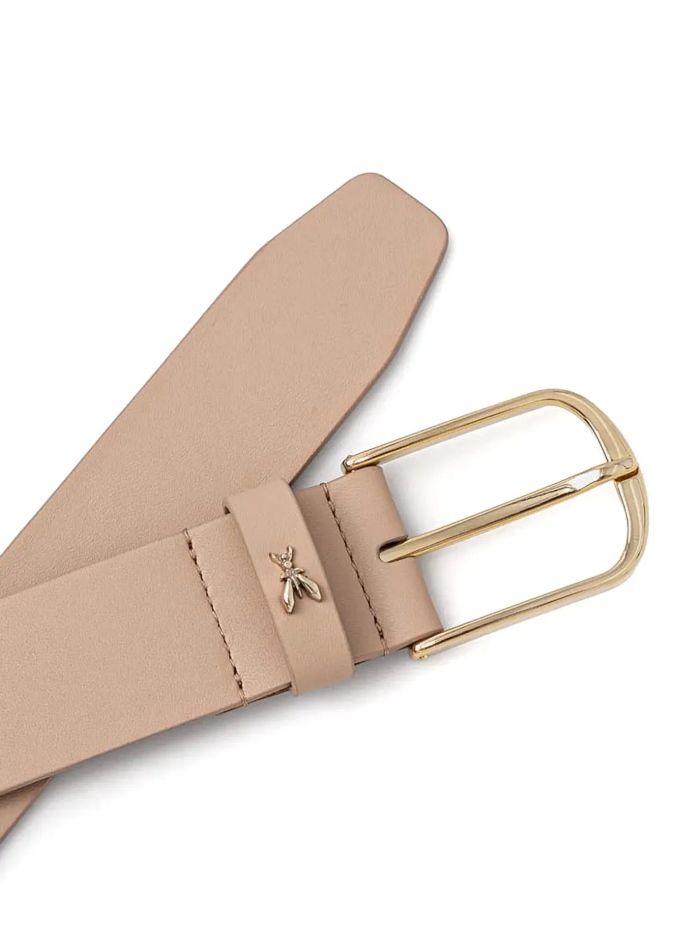 Patrizia Pepe Gespriem met logo - Beige