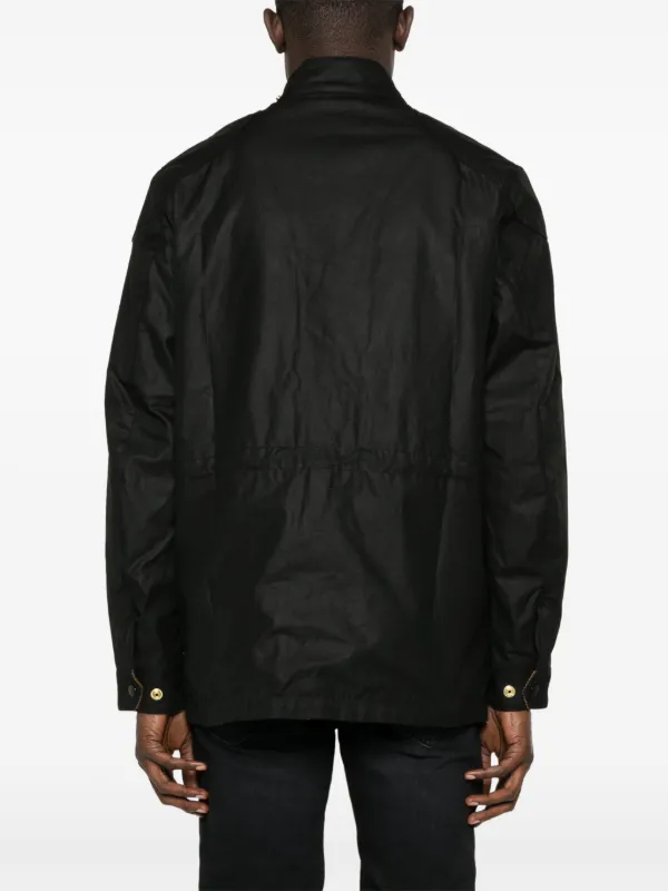 Barbour ジャケット ブラック Barbour/バブアー】os transport wax jacket｜メンズ