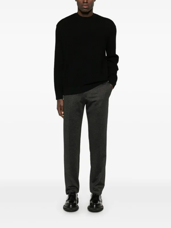 エンポリオアルマーニ テーパード パンツ グレー 30 Emporio Armani テーパードパンツ | グレー | FARFETCH JP