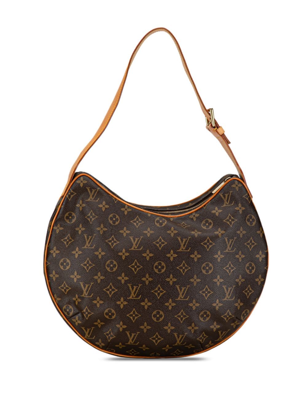 Louis Vuitton Pre-Owned 2002 Monogram Croissant GM hobo bag - Bruin