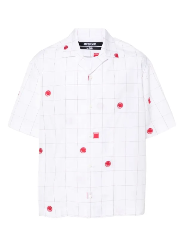 シャツ JACQUEMUS LA CHEMISE JEAN SHIRT JACQUEMUS Pink 'La Chemise Jean' Shirt Jacquemus
