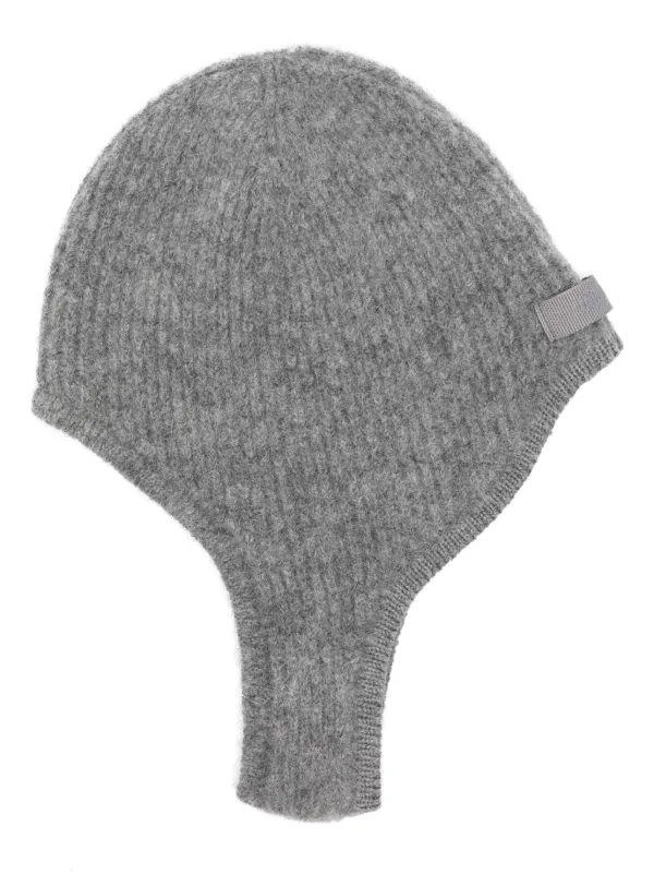 Jacquemus La Capuche Gros Grain ビーニー | グレー | FARFETCH JP