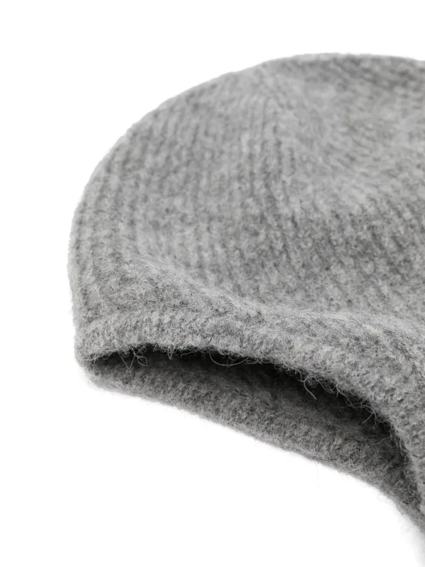 Jacquemus La Capuche Gros Grain ビーニー | グレー | FARFETCH JP
