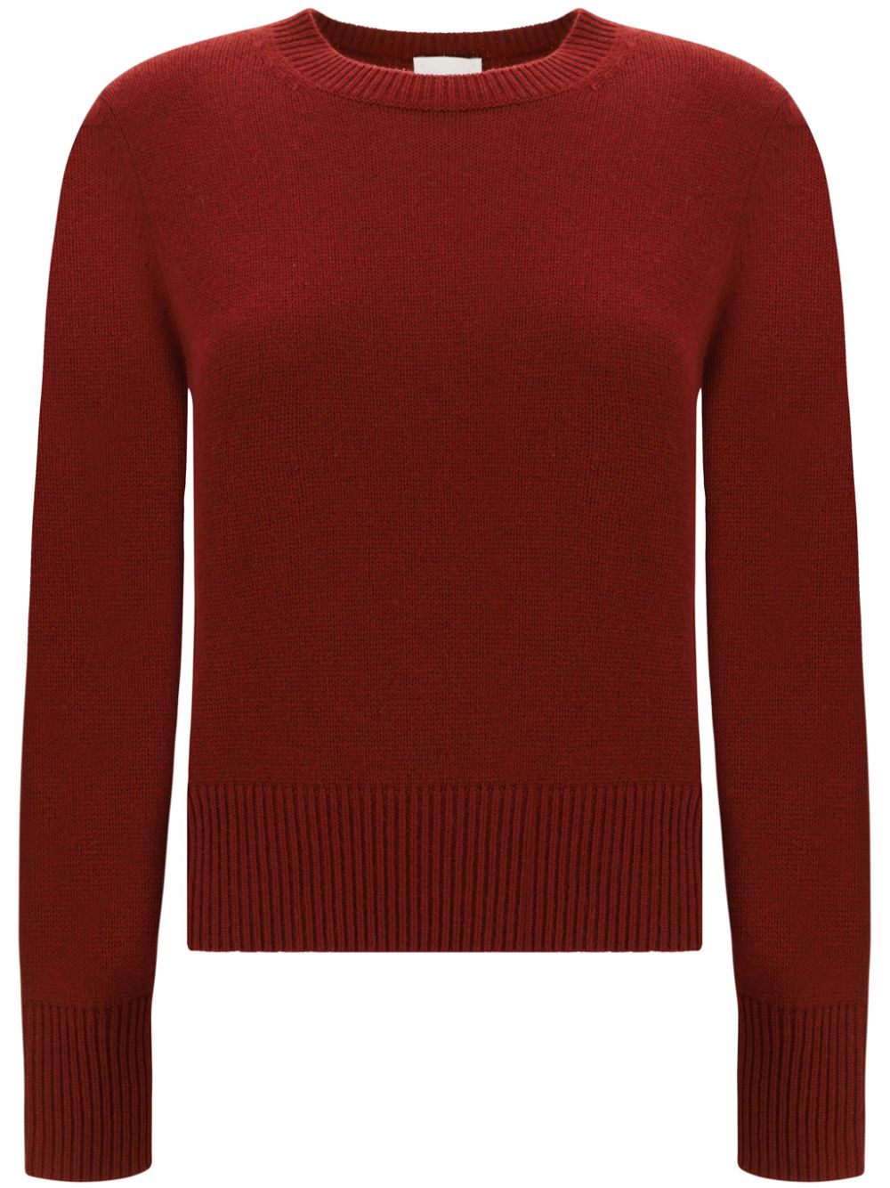 crew-neck cashmere jumper