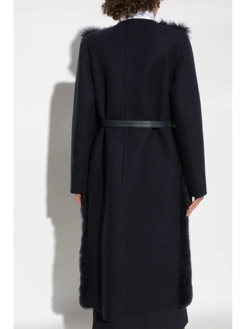 Fabiana Filippi belted single-breasted coat | Clothing | Image 4
