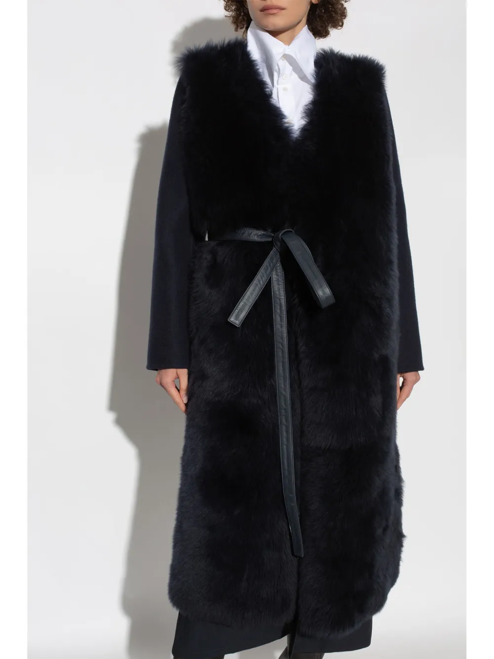 Fabiana Filippi belted single-breasted coat | Coats | Image 3