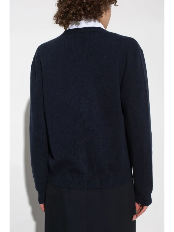 Fabiana Filippi v-neck Cashmere Cardigan | Blue | FARFETCH