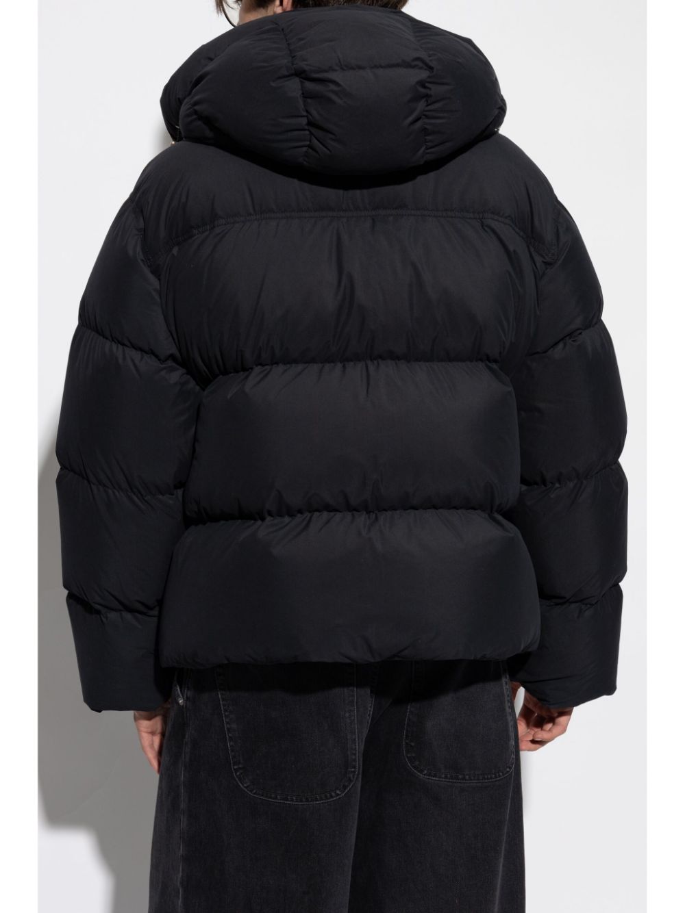 Off-White logo puffer jacket Men