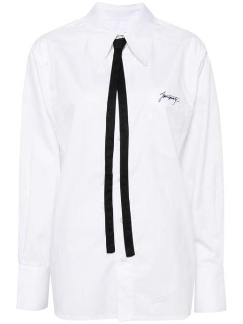 izzue embroidered shirt